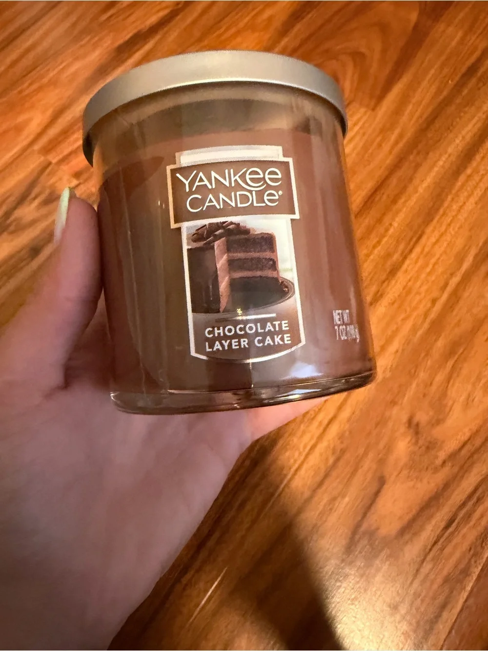 Yankee Candle Brown Chocolate-Scented Jar Candle